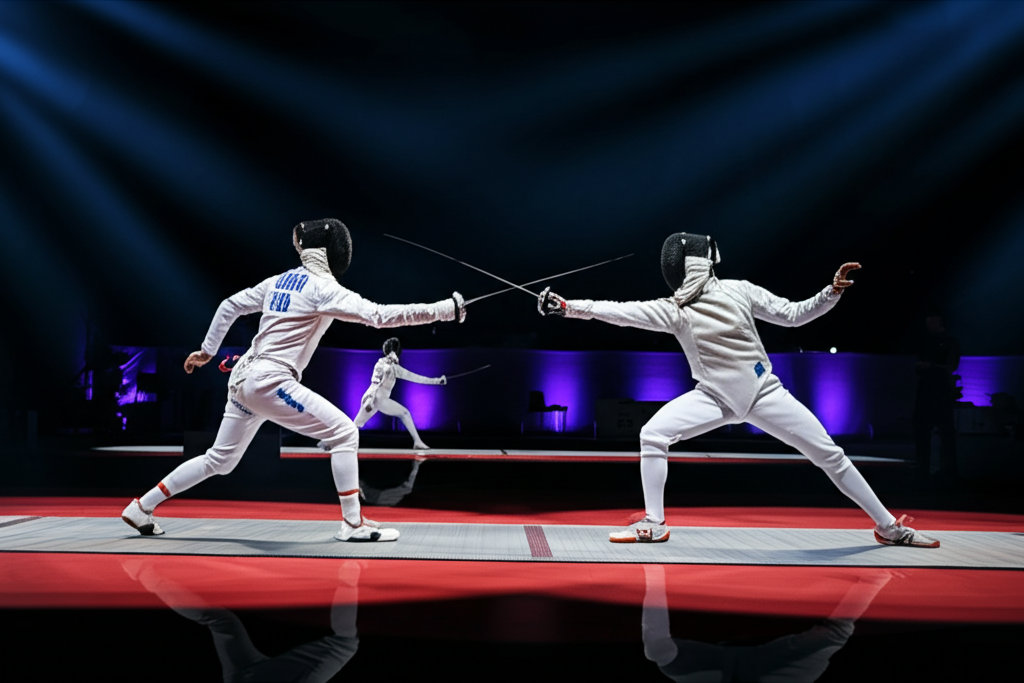 Fencing background